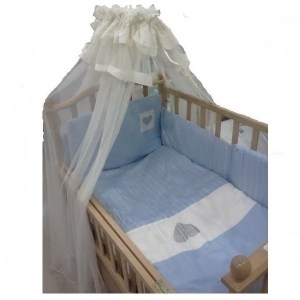 Lenjerie de pat Nino - 2 Cuoricini Blue