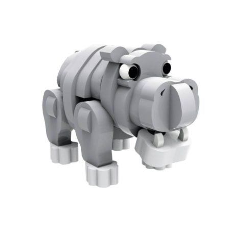 Madmat Zoo Puzzle 3D Hippo Mic - Mandelli